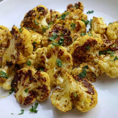 Roasted Cauliflower Florets