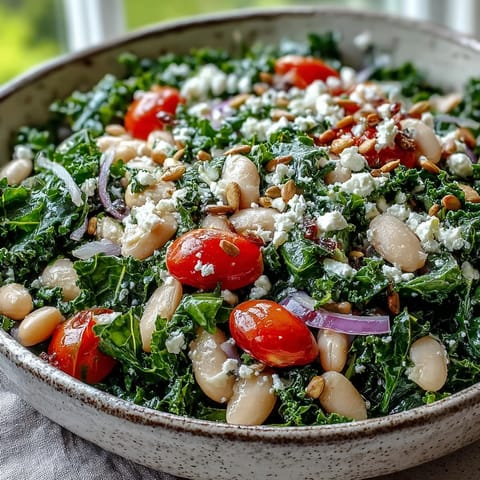 White Bean and Kale Salad