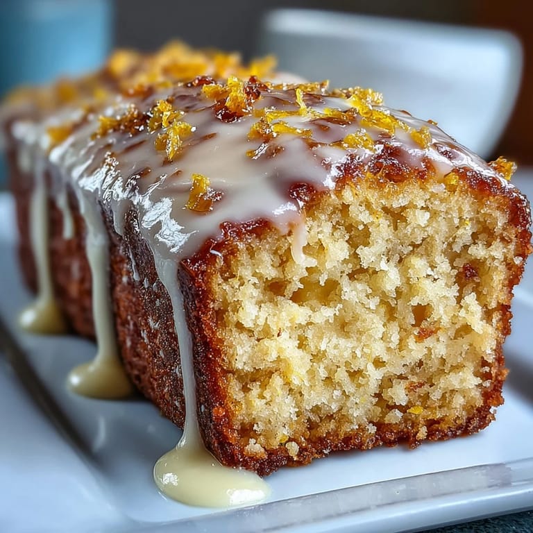Fresh blood orange slices garnish Heavenly Blood Orange Yogurt Cake, served with a dollop of whipped cream.