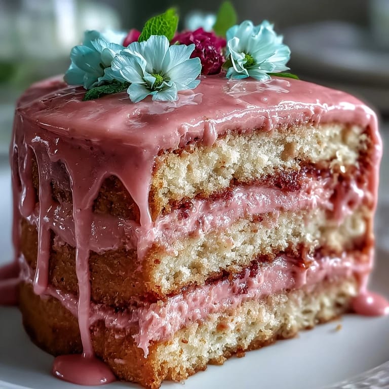 Behold the stunning Bridal Shower Rosé Velvet Cake, adorned with exquisite gold accents.